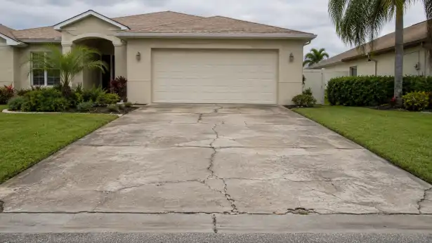 driveways work – before driveways work - before